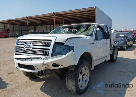 2012 Ford F-150 Platinum из США, поврежденный, VIN 1FTFW1ET2CFB54941